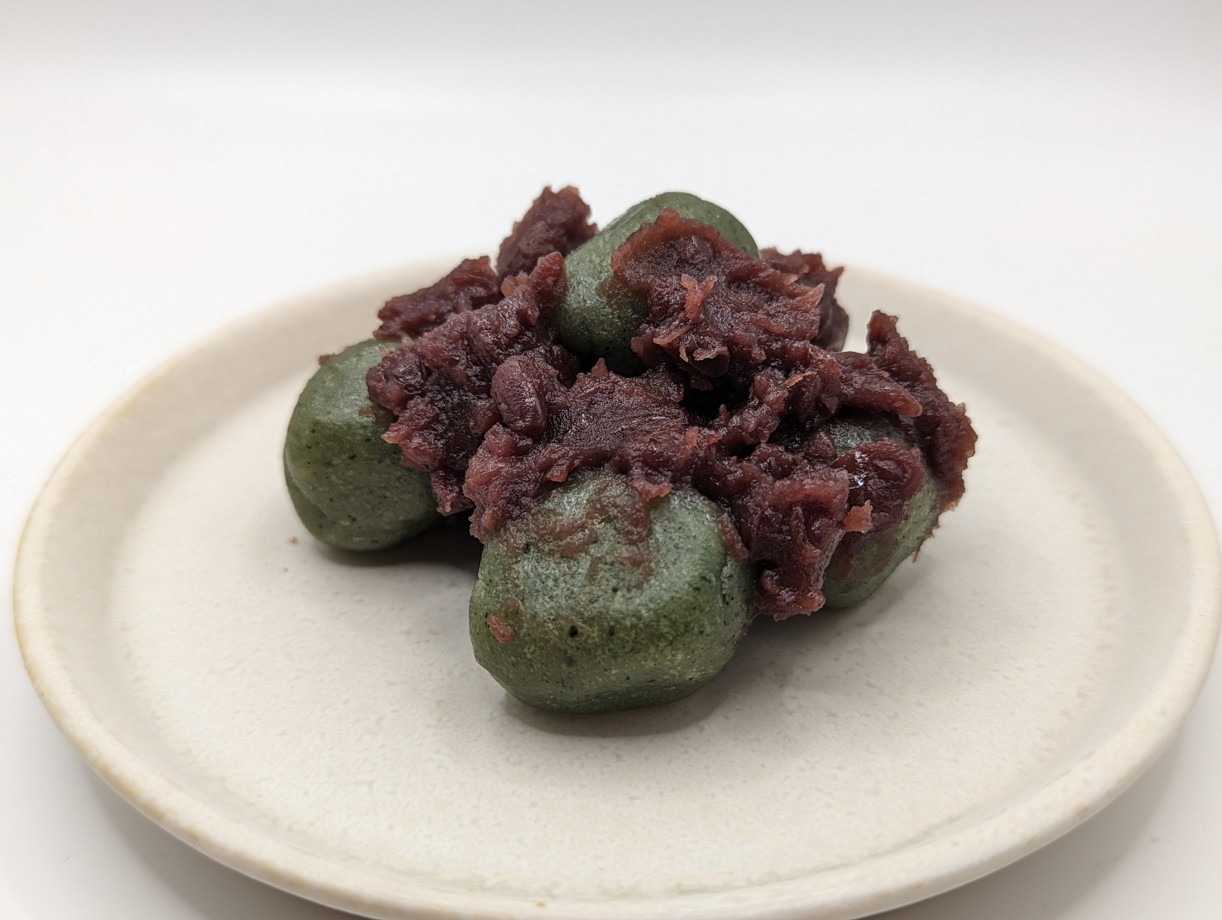 糸切りだんご粒あん