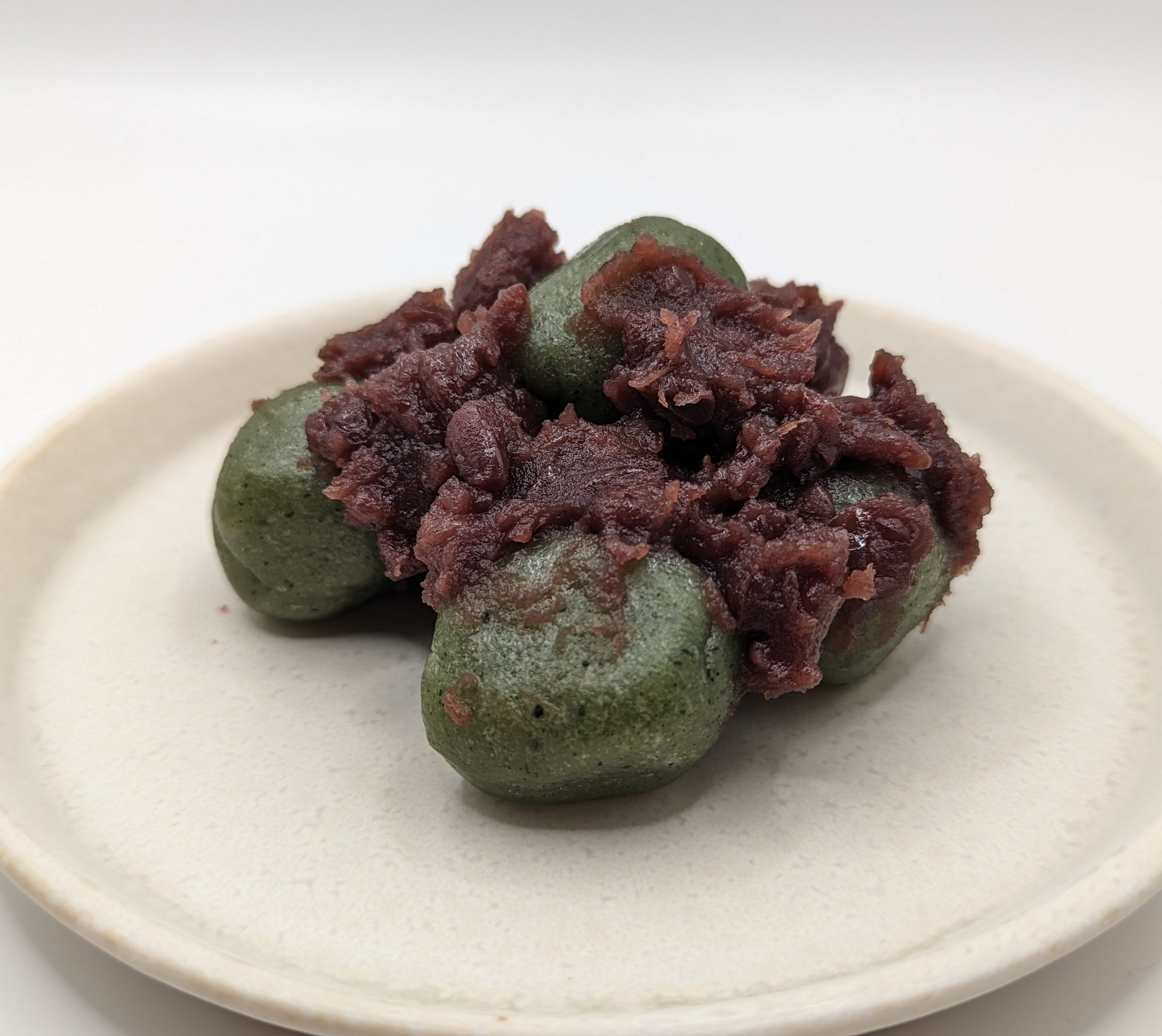 糸切りだんご粒あん